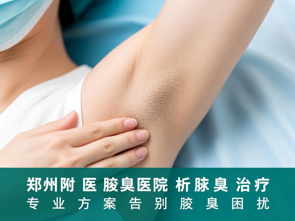 郑州附医腋臭医院解析腋臭治疗，专业方案告别腋臭困扰