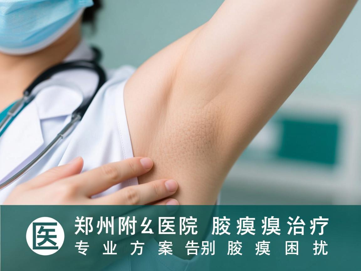 郑州附医腋臭医院解析腋臭治疗，专业方案告别腋臭困扰