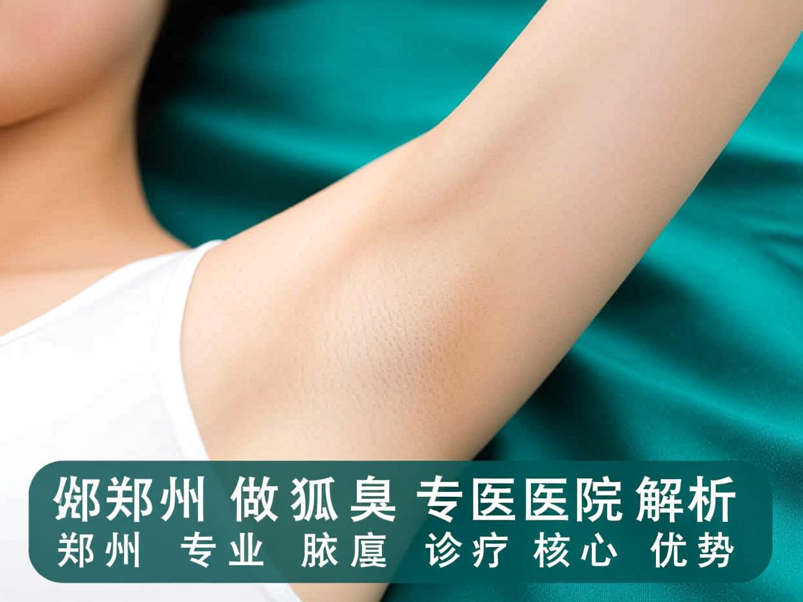 郑州做狐臭专医院解析，郑州专业腋臭诊疗的核心优势