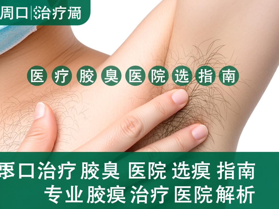 周口治疗腋臭医院选择指南，专业腋臭治疗医院解析