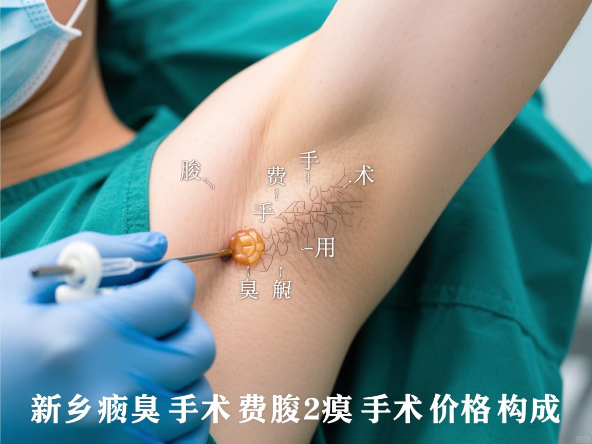 新乡腋臭手术费用解析，详解腋臭手术价格构成