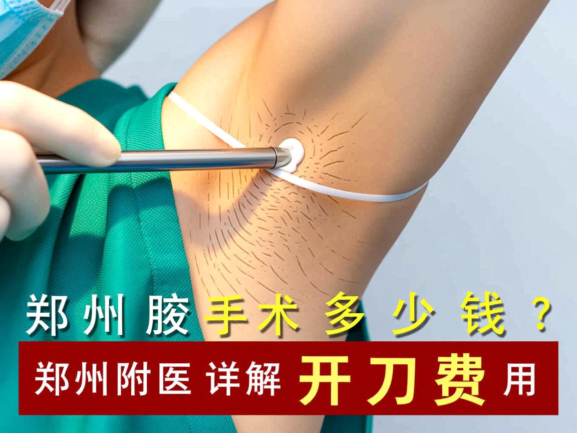 郑州腋臭手术多少钱？郑州附医详解腋臭开刀费用