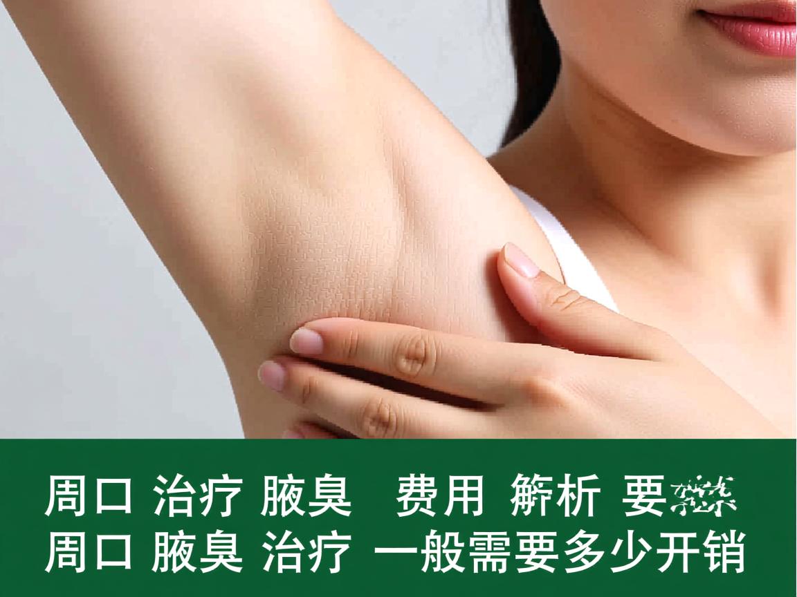 周口治疗腋臭费用解析，周口腋臭治疗一般需要多少开销