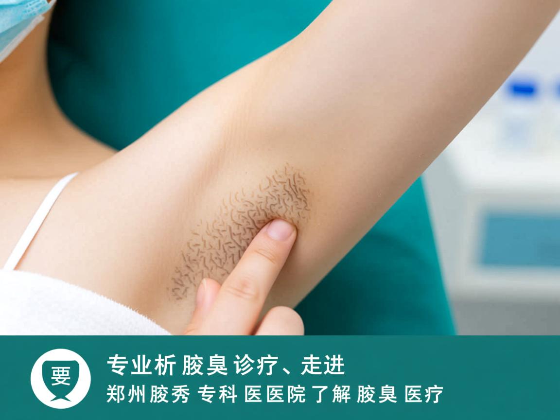 专业解析腋臭诊疗，走进郑州腋秀专科医院了解腋臭医疗
