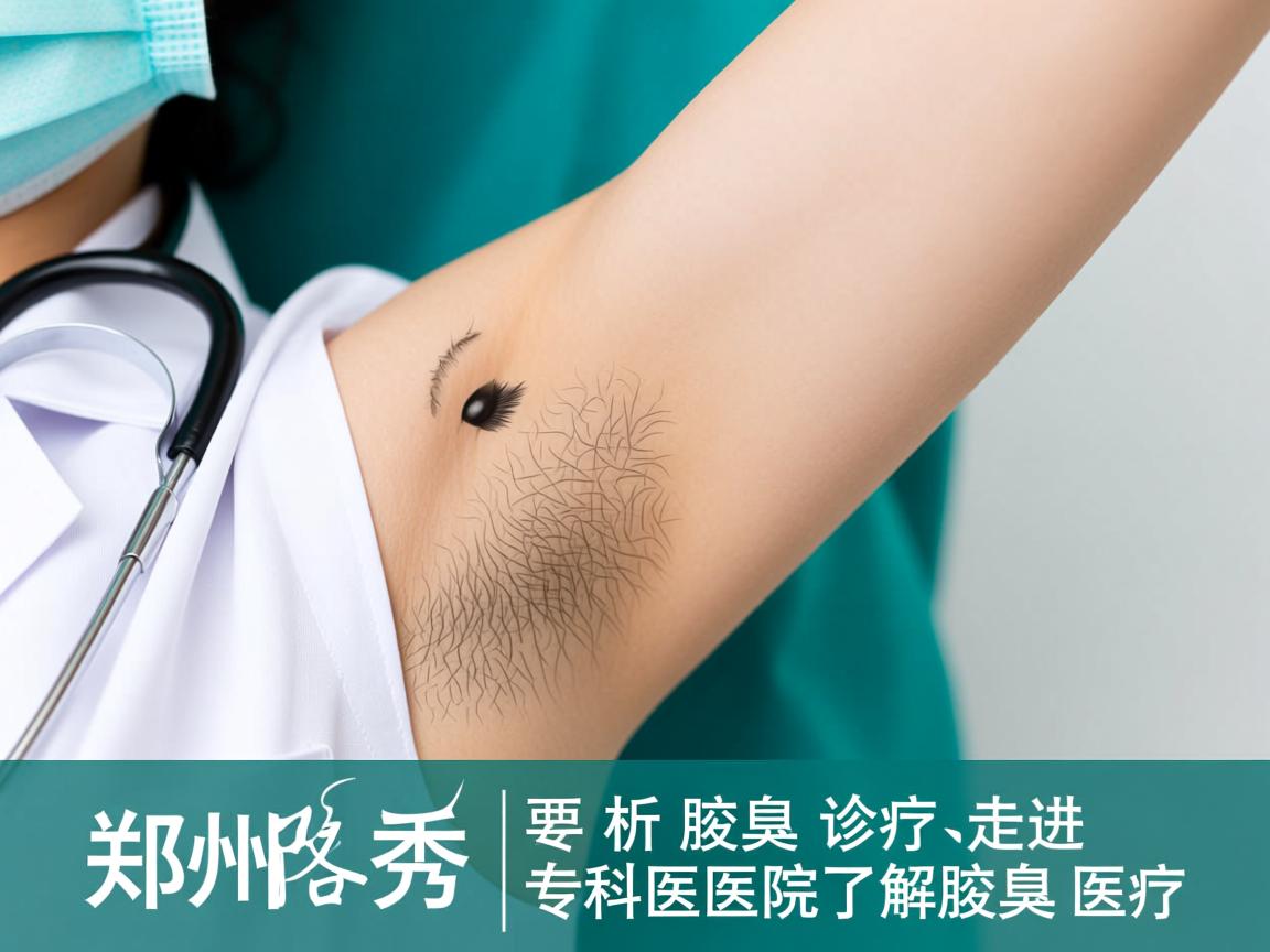 专业解析腋臭诊疗，走进郑州腋秀专科医院了解腋臭医疗