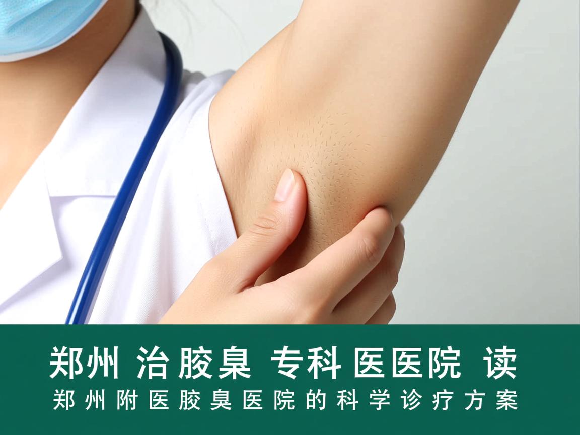 郑州治腋臭专科医院解读，郑州附医腋臭医院的科学诊疗方案