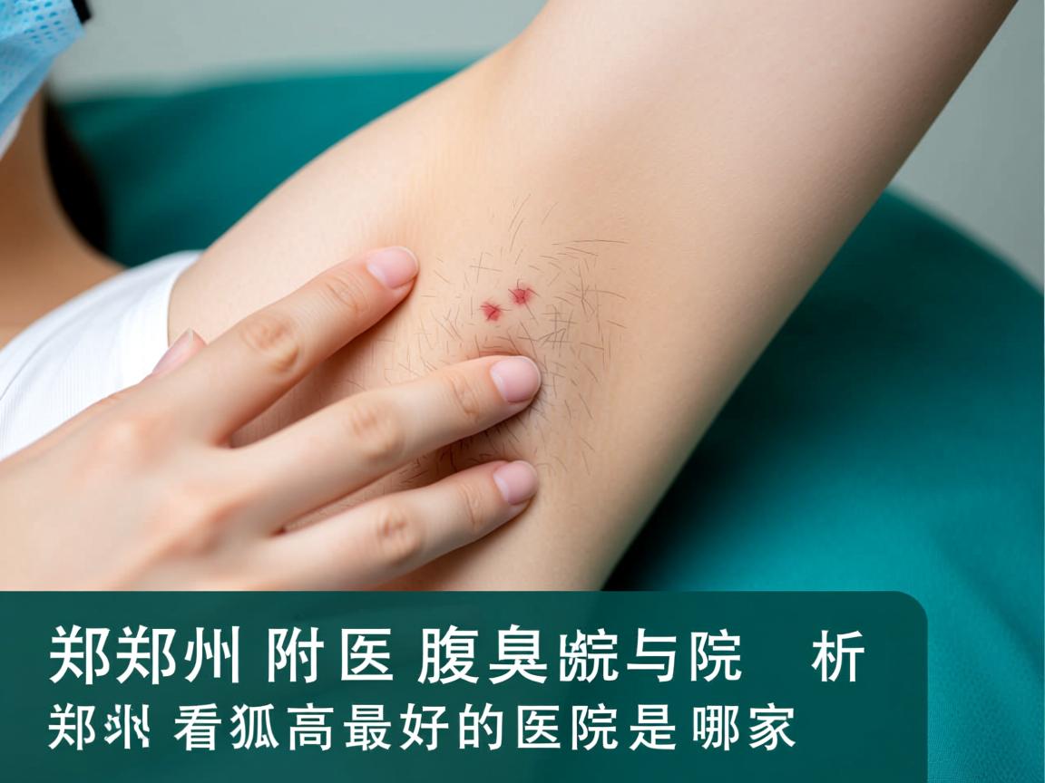 郑州附医腋臭医院解析，郑州看狐臭最好的医院是哪家