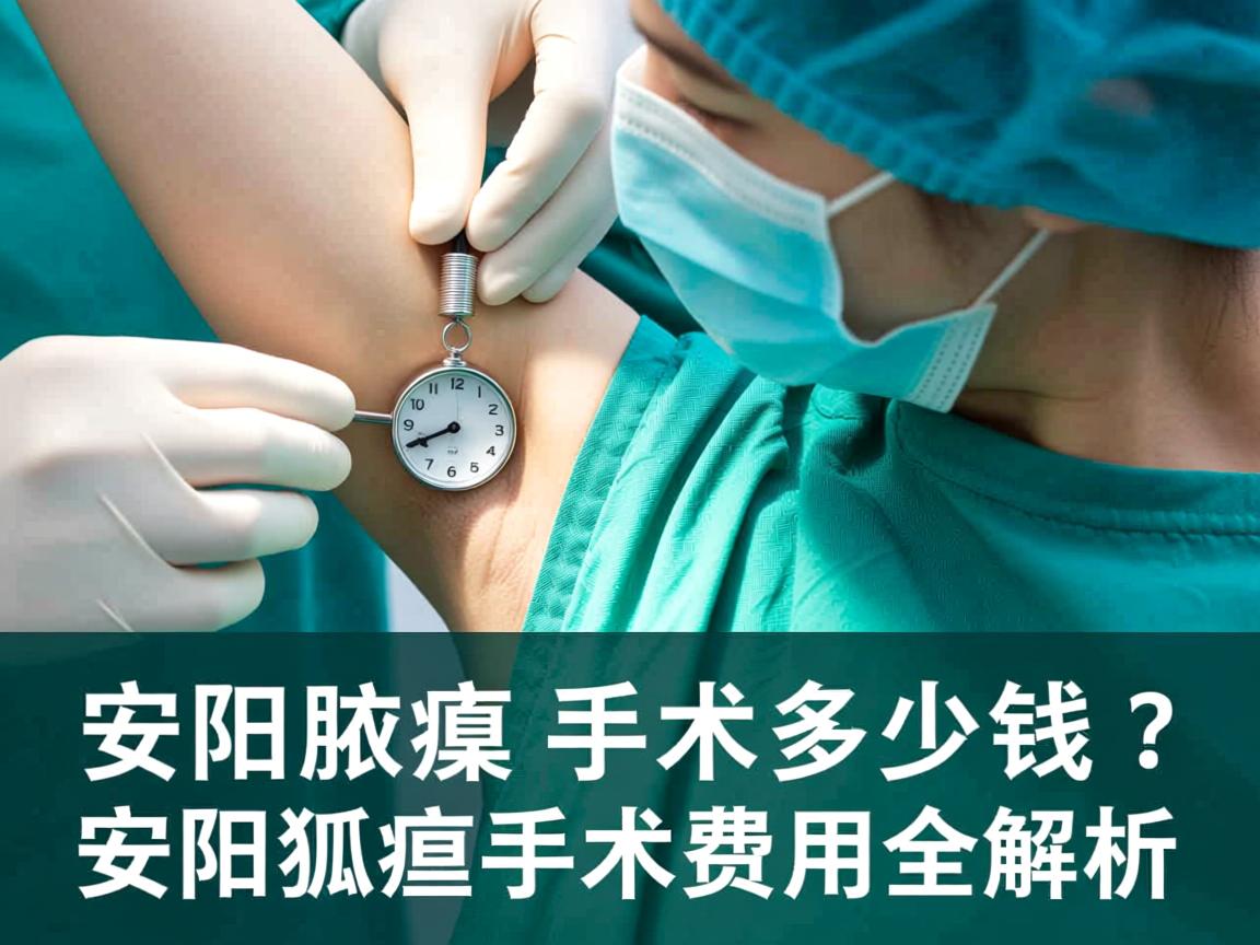 安阳腋臭手术多少钱？安阳狐臭手术费用全解析