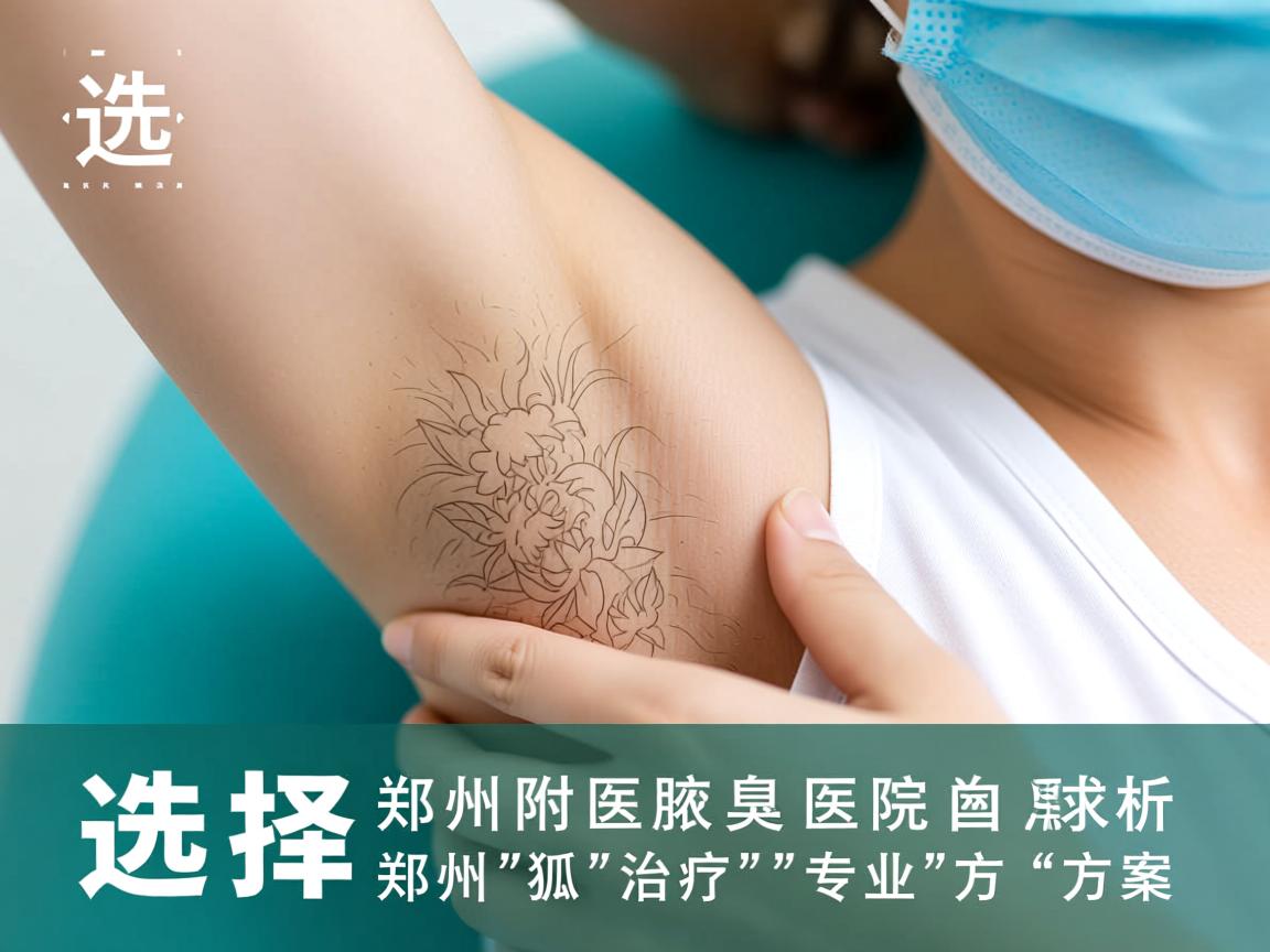 选择郑州附医腋臭医院，解析郑州狐臭治疗的专业方案