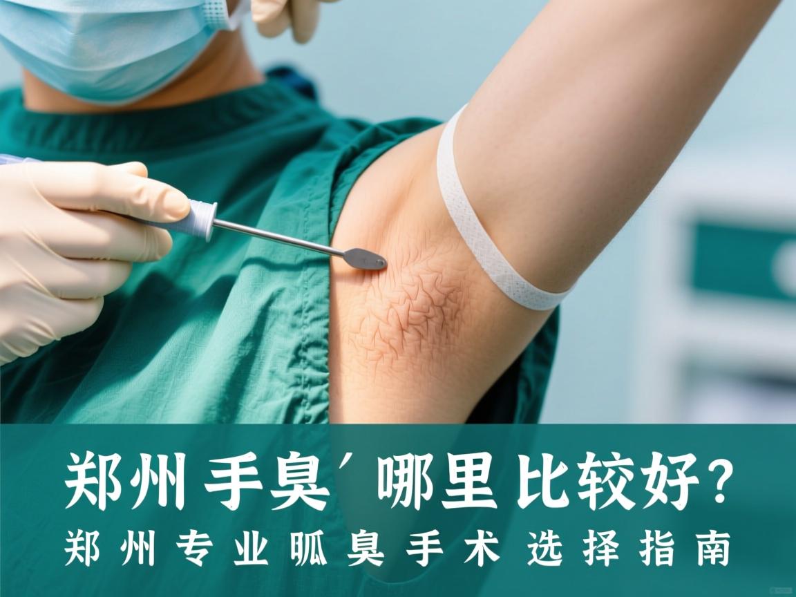 郑州狐臭手术哪里比较好？郑州专业狐臭手术选择指南