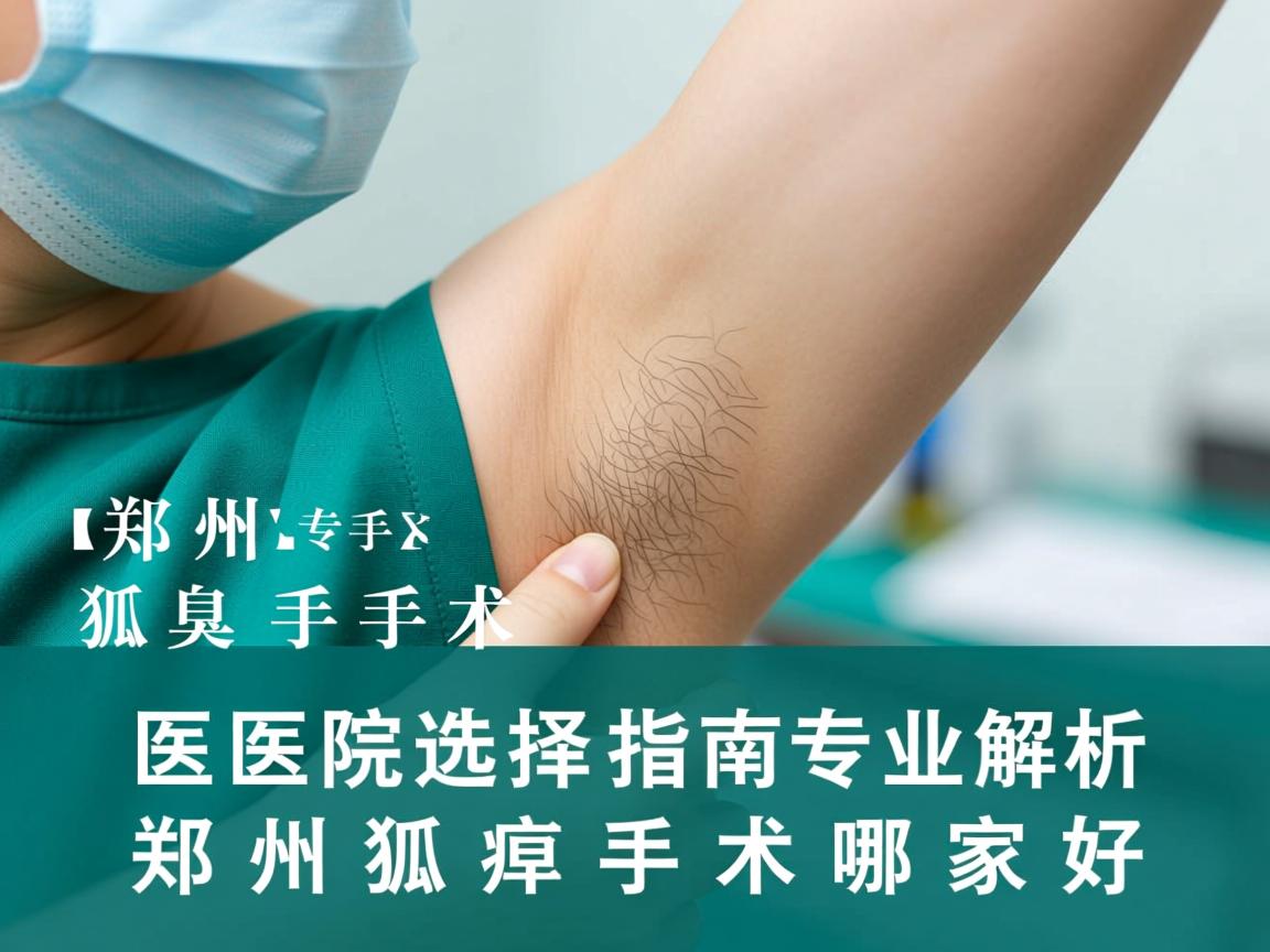 郑州狐臭手术医院选择指南,专业解析郑州狐臭手术哪家好 郑州狐臭手术医院选择指南,专业解析郑州狐臭手术哪家好