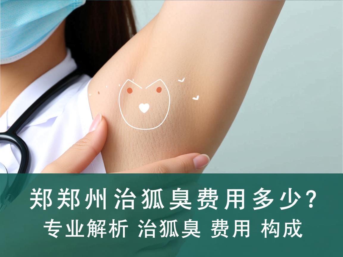 郑州治狐臭费用多少?专业解析治狐臭费用构成 郑州治狐臭费用多少?专业解析治狐臭费用构成