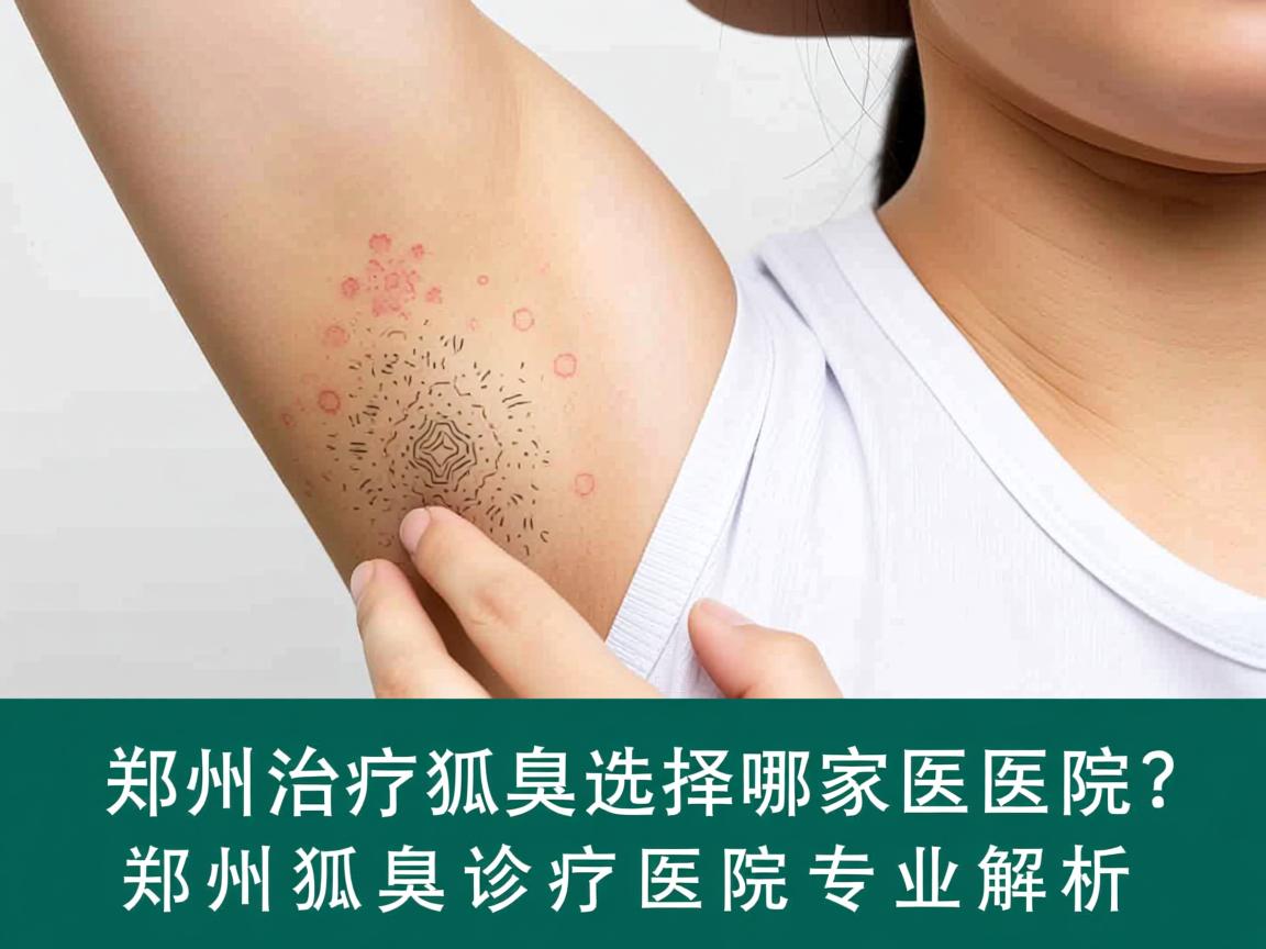 郑州治疗狐臭选择哪家医院？郑州狐臭诊疗医院专业解析