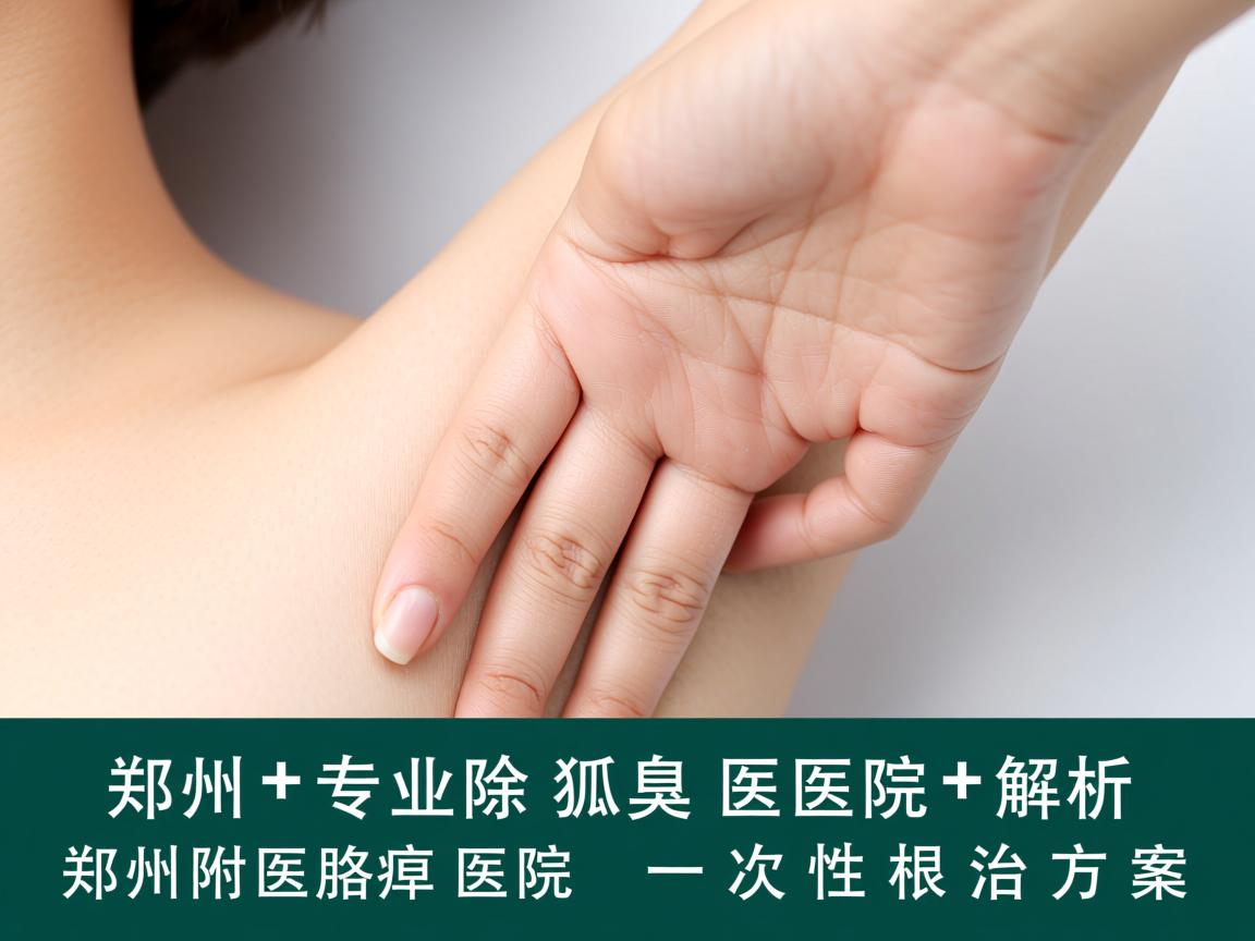 郑州专业除狐臭医院解析，郑州附医腋臭医院一次性根治方案
