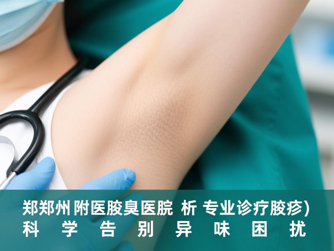 郑州附医腋臭医院解析，专业诊疗腋臭，科学告别异味困扰