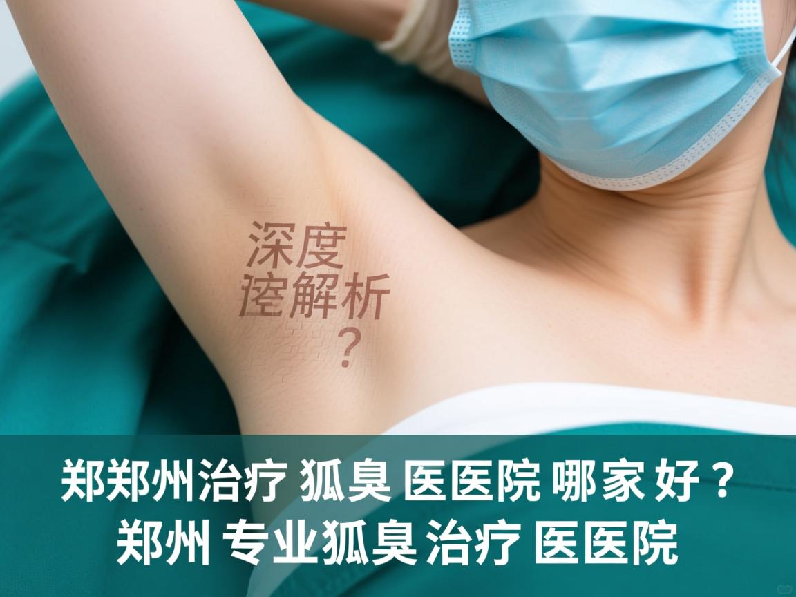 郑州治疗狐臭医院哪家好？深度解析郑州专业狐臭治疗医院