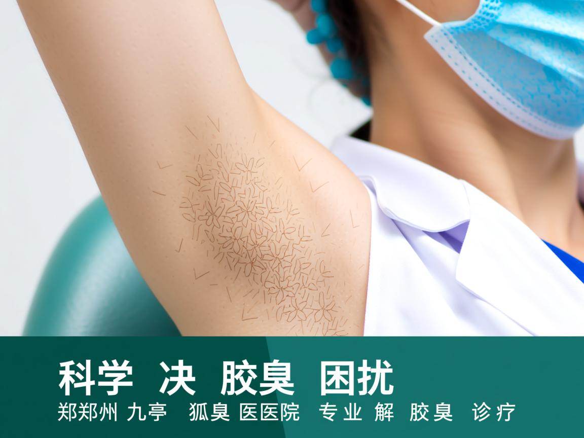 科学解决腋臭困扰，郑州九亭狐臭医院专业解析腋臭诊疗