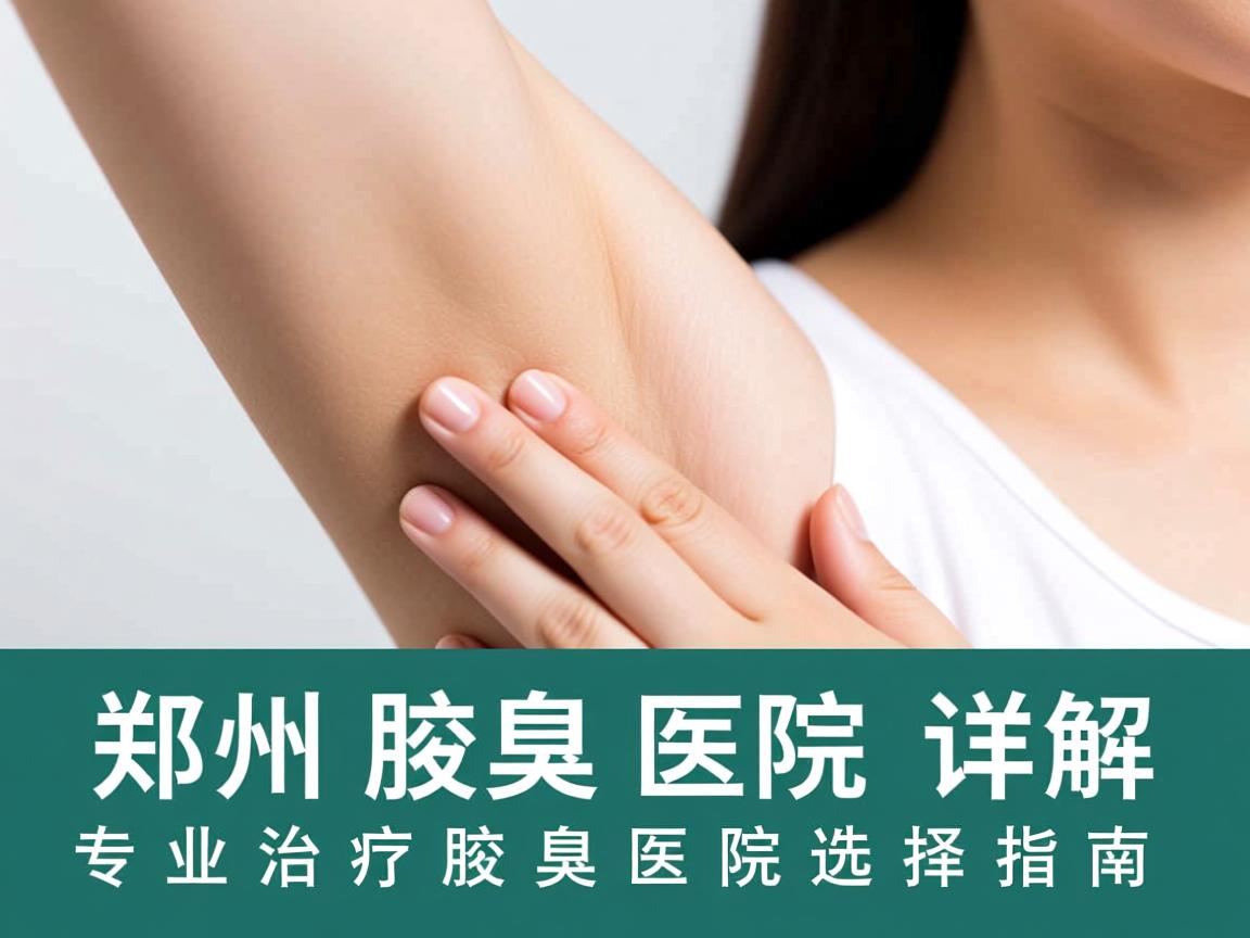 郑州腋臭医院详解,郑州专业治疗腋臭的医院选择指南 郑州腋臭医院详解,郑州专业治疗腋臭的医院选择指南