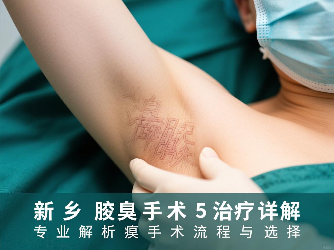 新乡腋臭手术治疗详解，专业解析腋臭手术的流程与选择