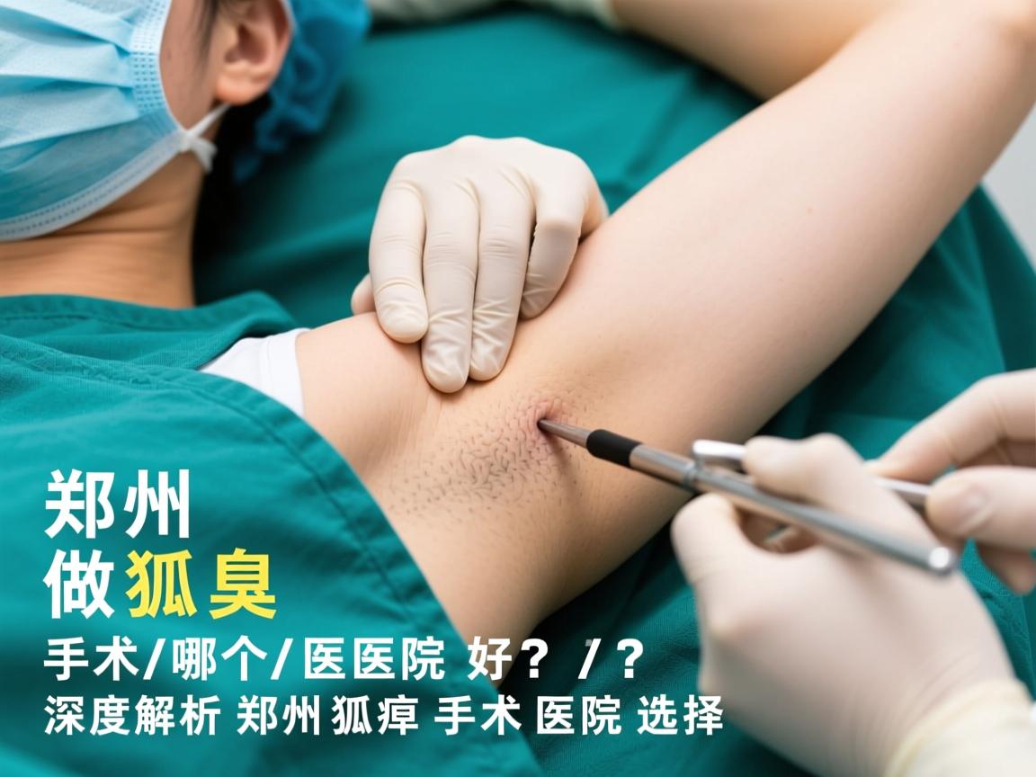 郑州做狐臭手术哪个医院好？深度解析郑州狐臭手术医院选择