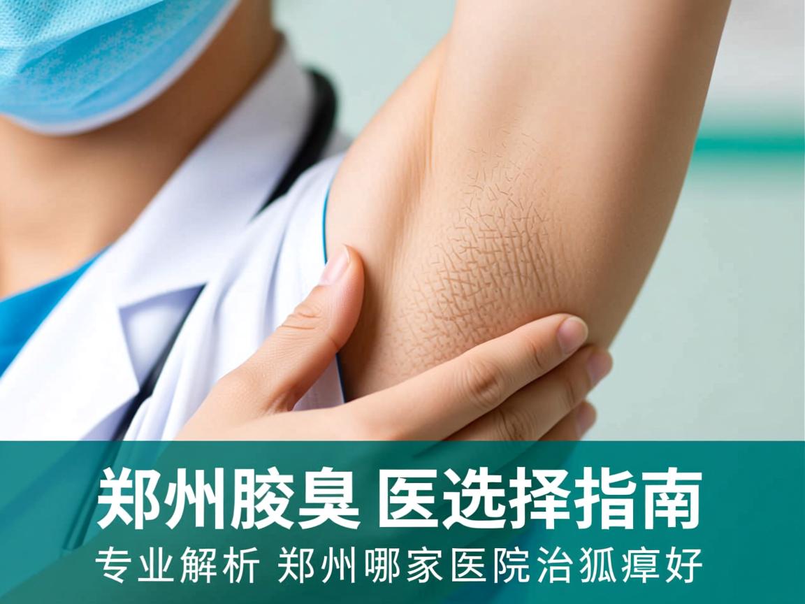 郑州腋臭医院选择指南，专业解析郑州哪家医院治狐臭好