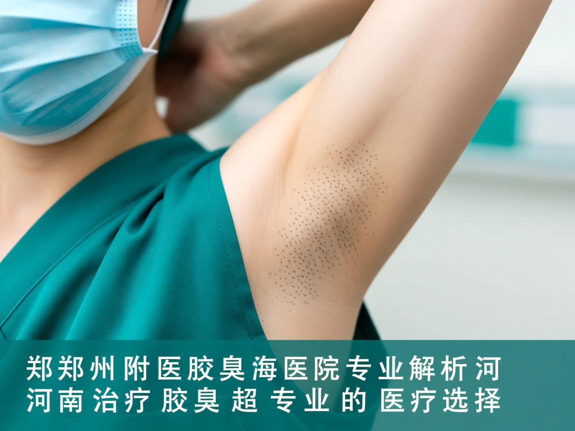 郑州附医腋臭医院专业解析，河南治疗腋臭超专业的医疗选择