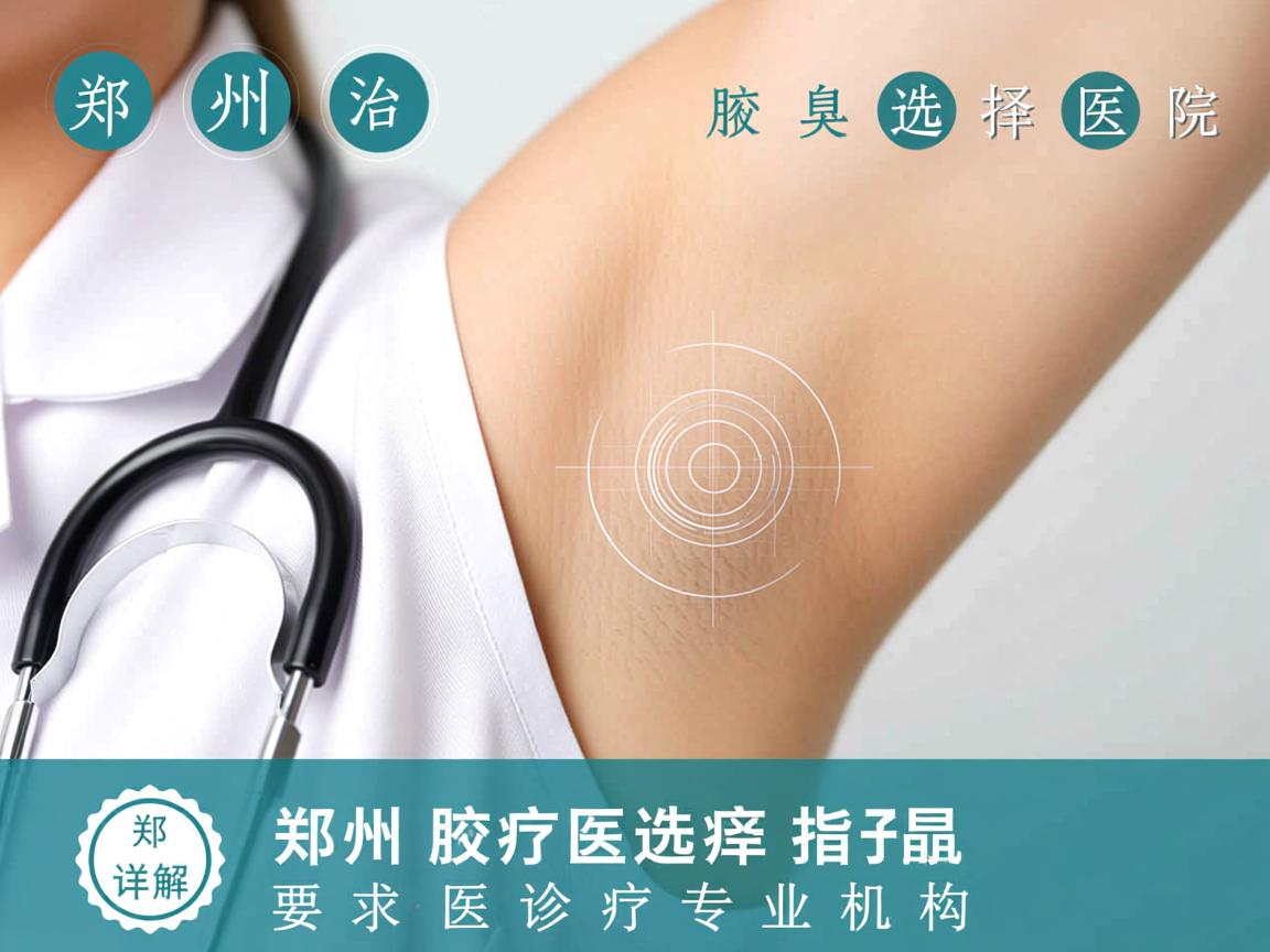 郑州治疗腋臭的医院选择指南,详解郑州腋臭诊疗专业机构 郑州治疗腋臭的医院选择指南,详解郑州腋臭诊疗专业机构