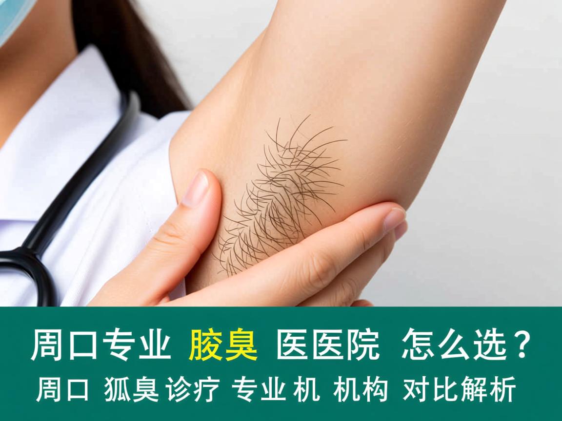 周口专业腋臭医院怎么选？周口狐臭诊疗专业机构对比解析