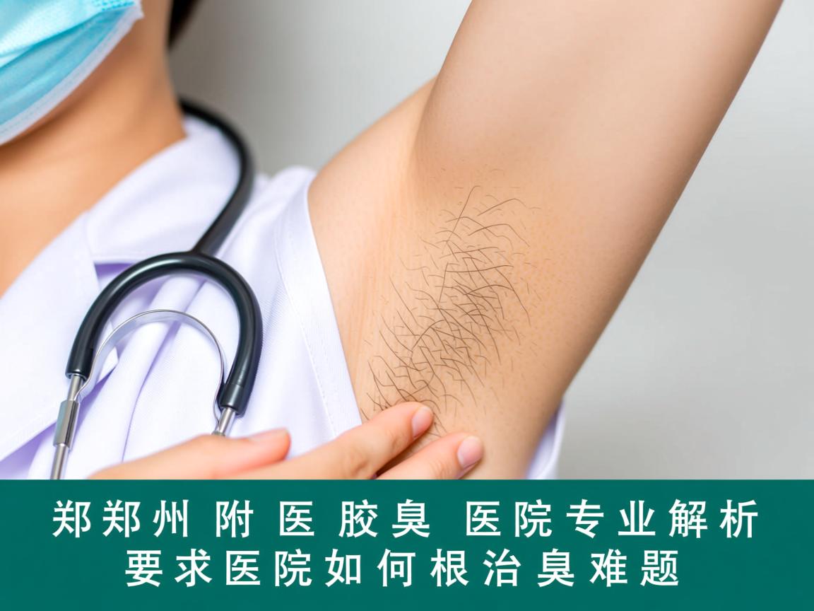 郑州附医腋臭医院专业解析，专业医院如何根治腋臭难题