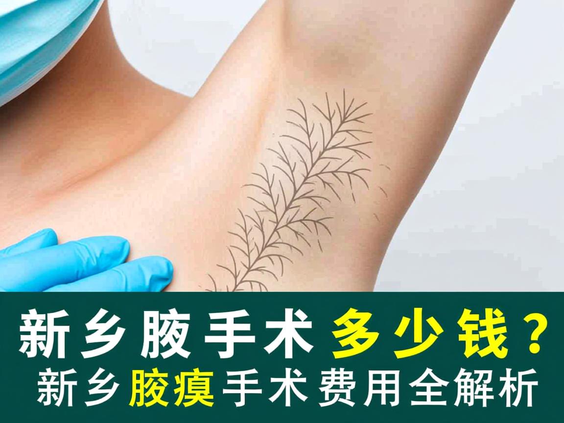 新乡腋臭手术多少钱?新乡腋臭手术费用全解析 新乡腋臭手术多少钱?新乡腋臭手术费用全解析