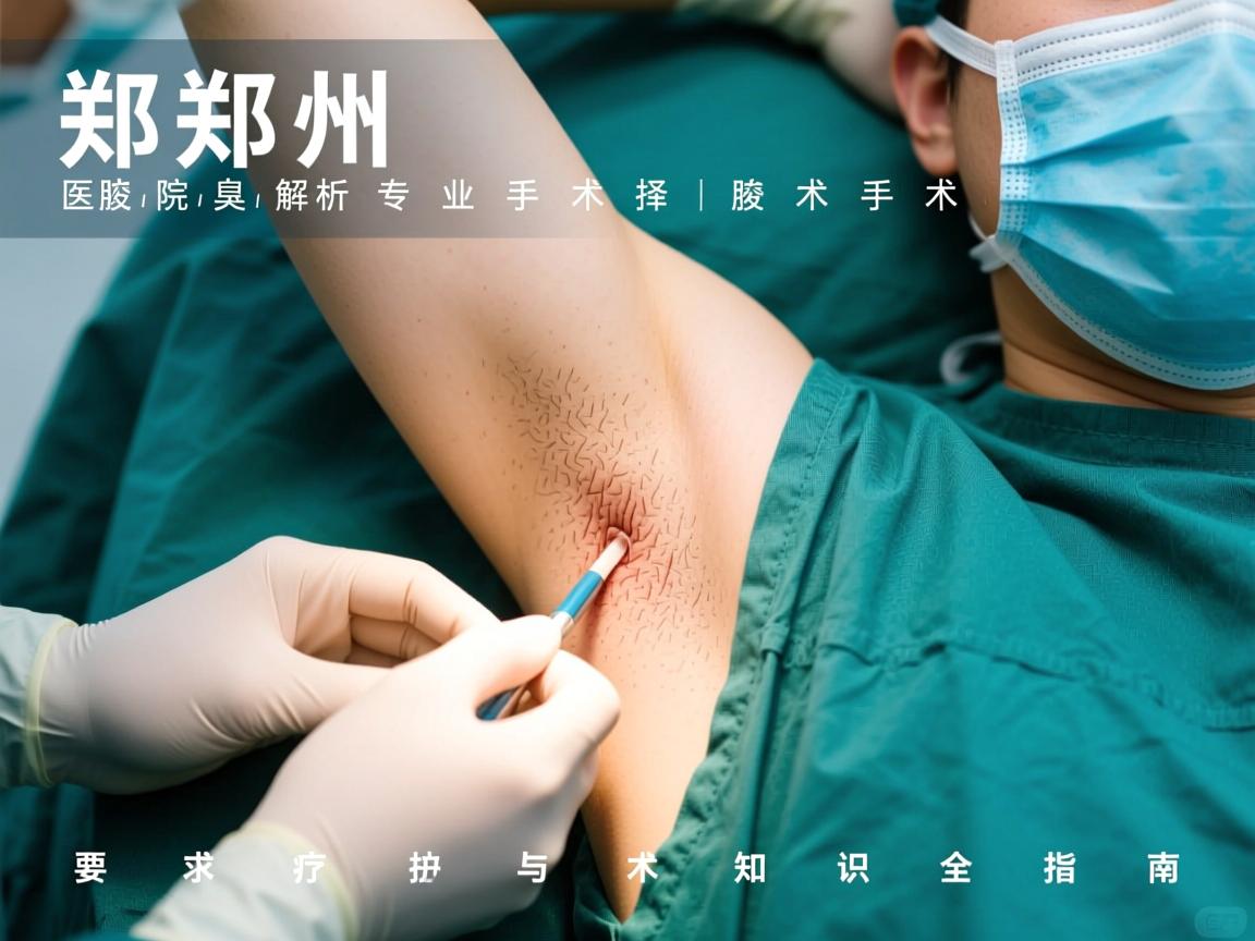 郑州腋臭手术医院解析，专业选择与腋臭手术知识全指南