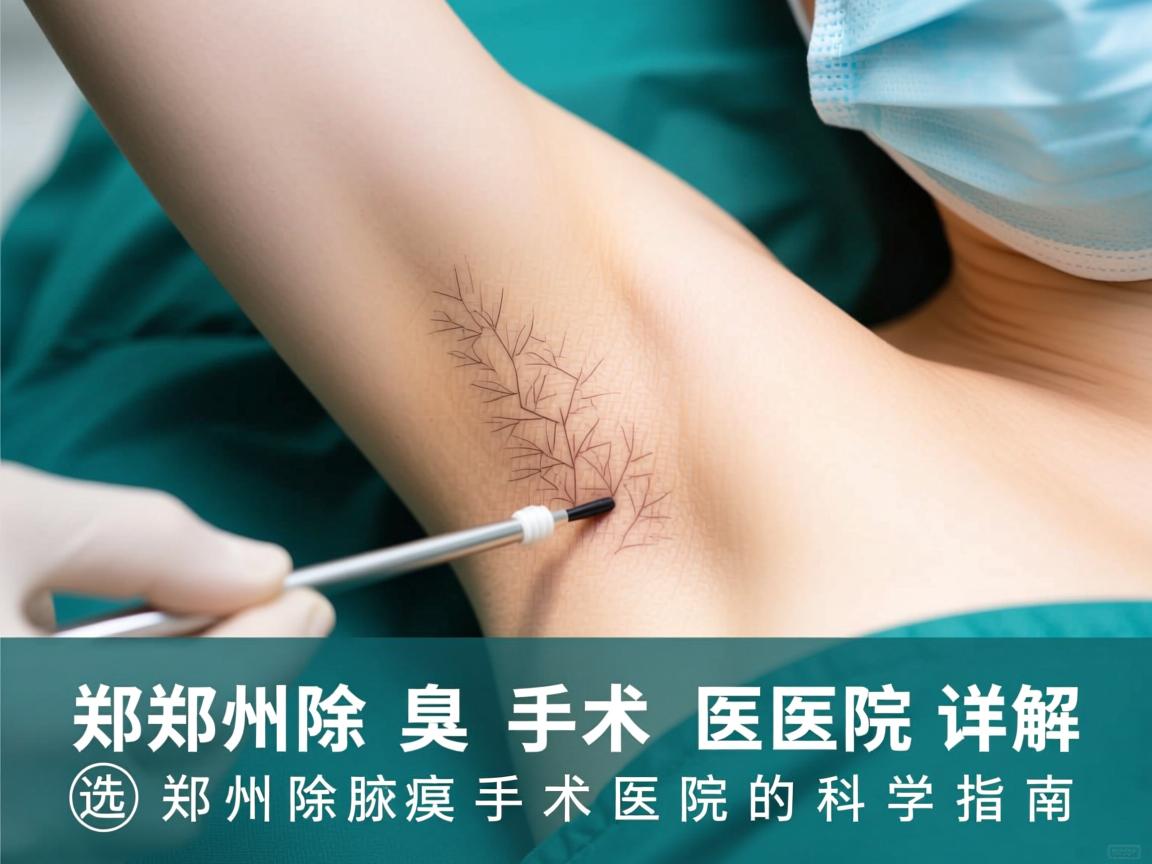 郑州除腋臭手术医院详解，选择郑州除腋臭手术医院的科学指南