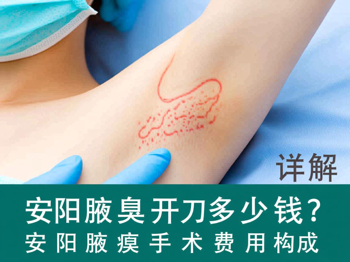 安阳腋臭开刀多少钱?详解安阳腋臭手术费用构成 安阳腋臭开刀多少钱?详解安阳腋臭手术费用构成