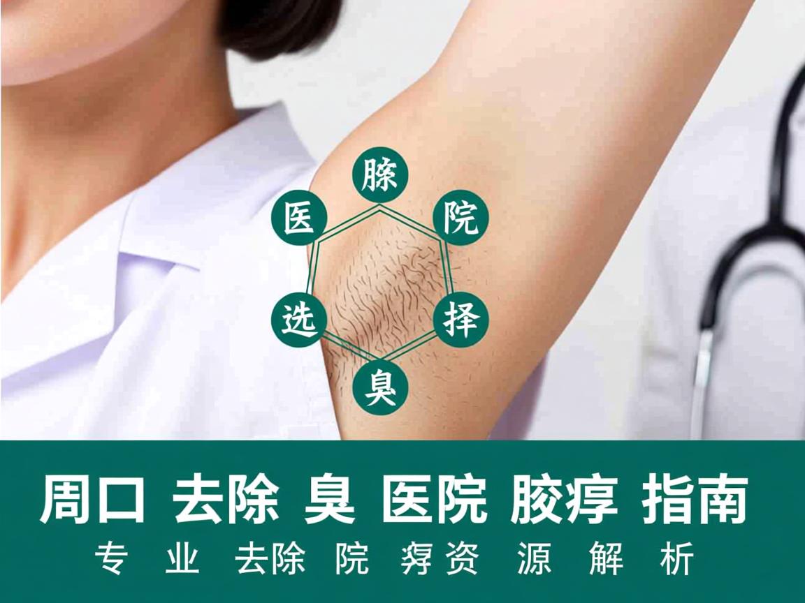 周口去除腋臭医院选择指南，专业去除腋臭的医疗资源解析