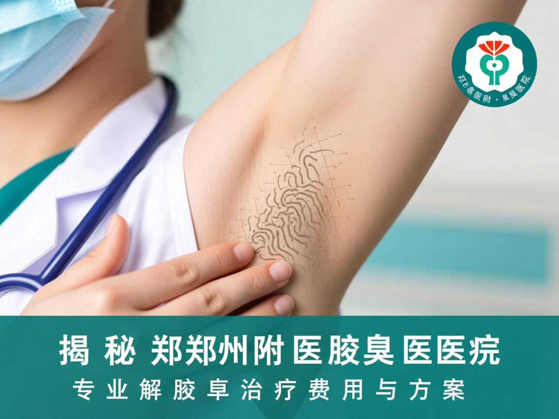 揭秘郑州附医腋臭医院，专业解析腋臭治疗费用与方案