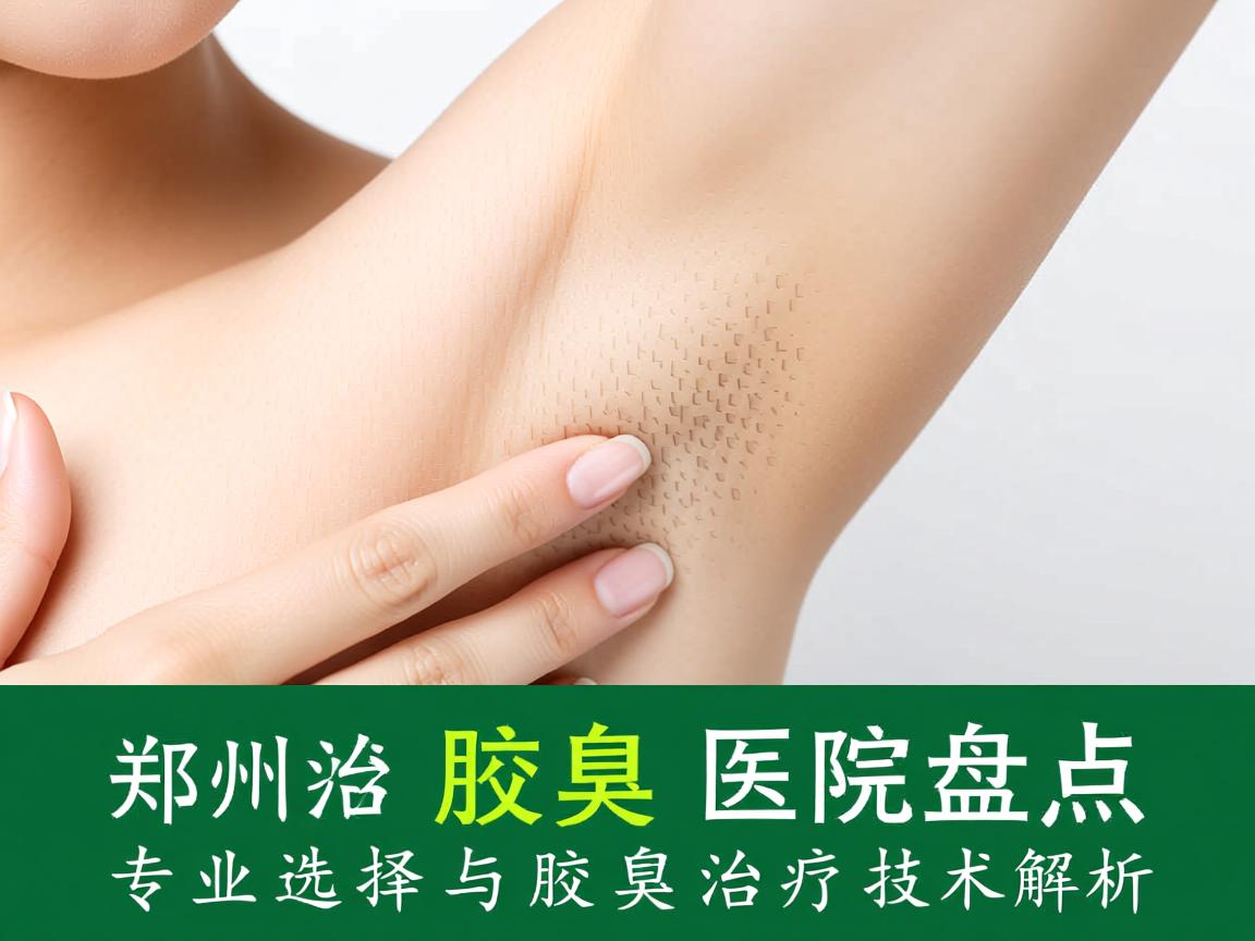 郑州治疗腋臭医院盘点，专业选择与腋臭治疗技术解析