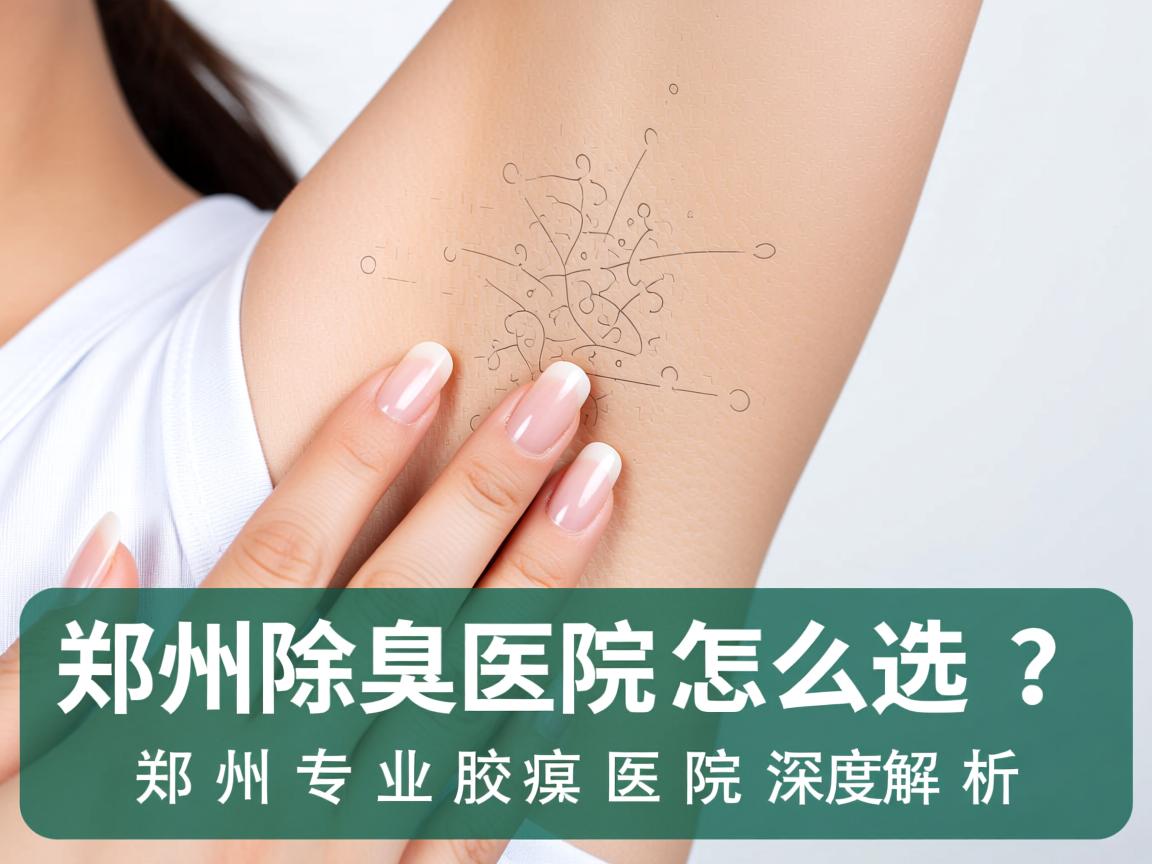 郑州除腋臭医院怎么选？郑州专业腋臭医院深度解析