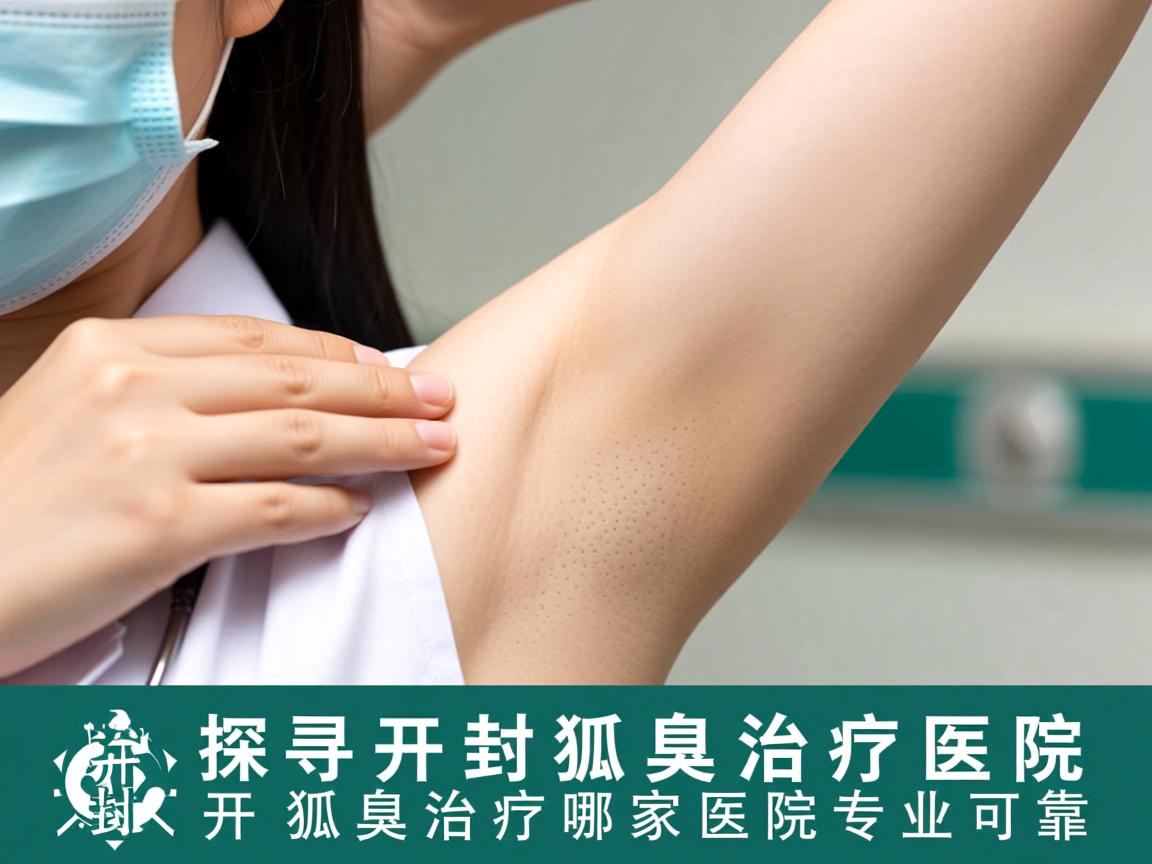 探寻开封狐臭治疗医院，开封狐臭治疗哪家医院专业可靠