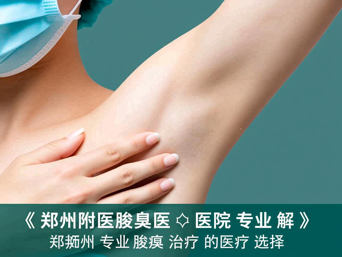 郑州附医腋臭医院专业解析，郑州专业腋臭治疗的医疗选择
