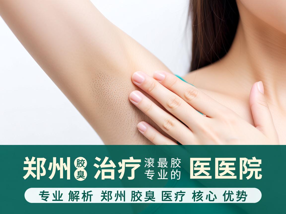 郑州治疗腋臭最专业的医院，专业解析郑州腋臭医疗核心优势