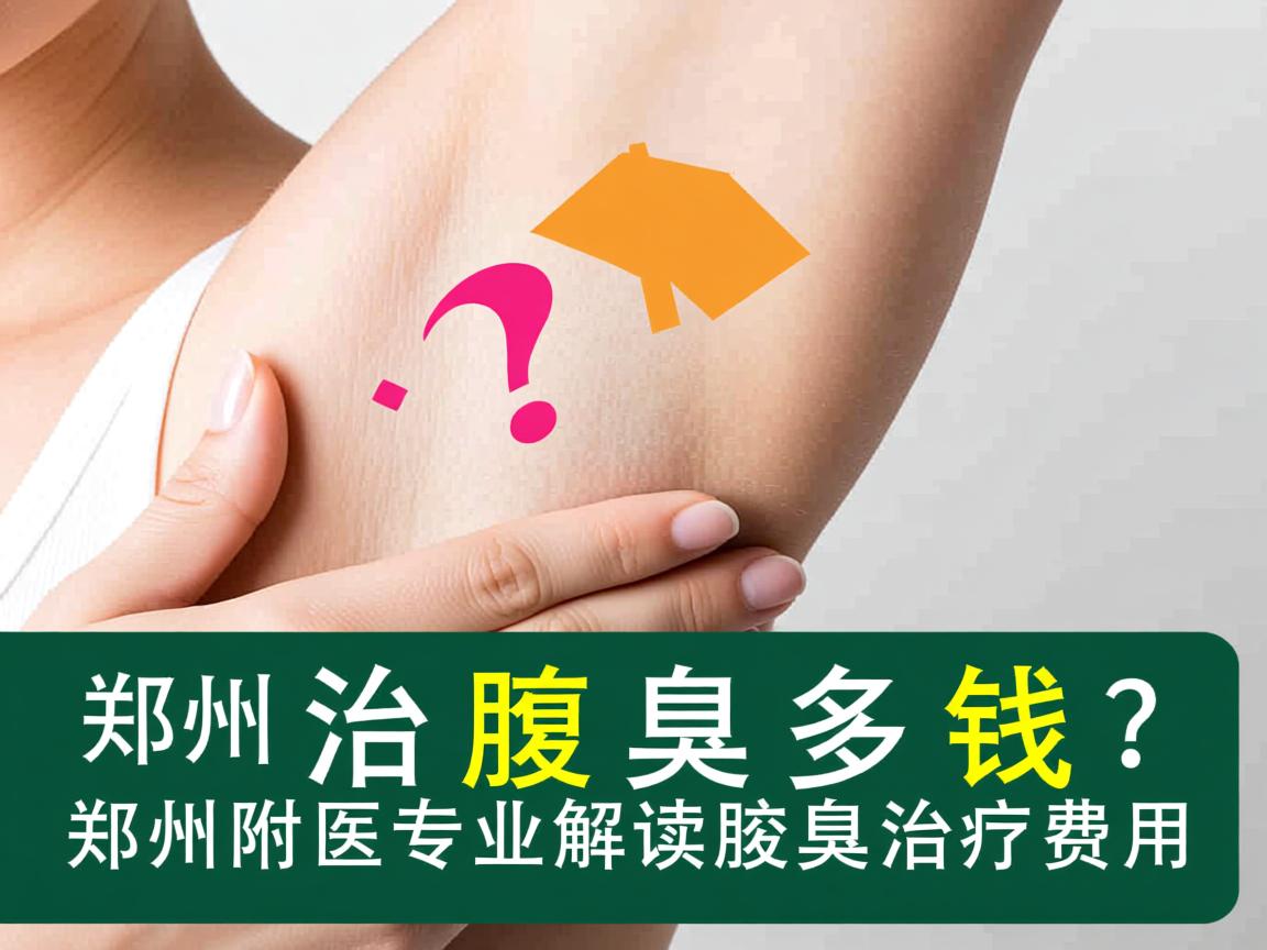 郑州治腋臭多钱?郑州附医专业解读腋臭治疗费用 郑州治腋臭多钱?郑州附医专业解读腋臭治疗费用
