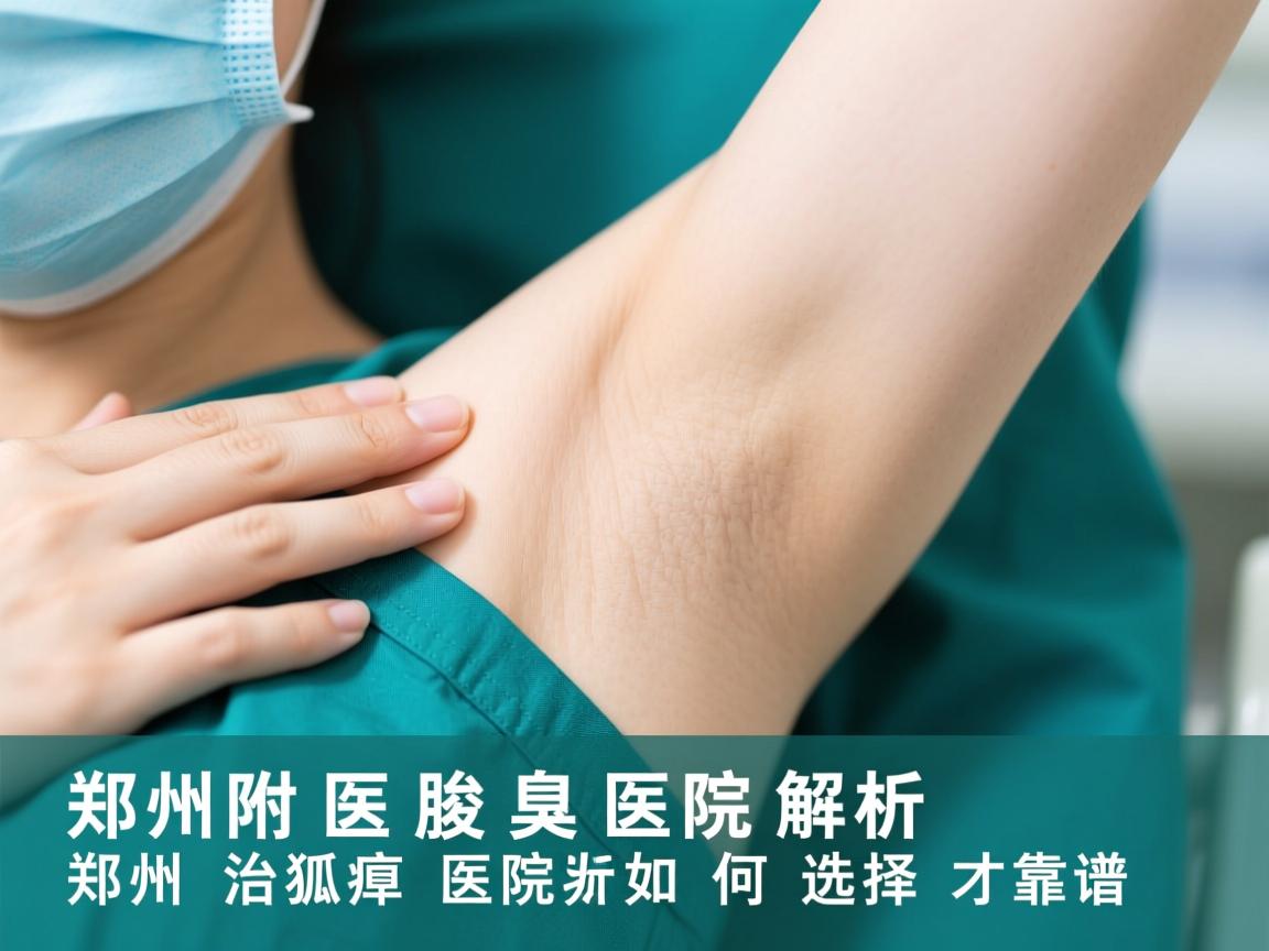郑州附医腋臭医院解析，郑州治狐臭医院如何选择才靠谱