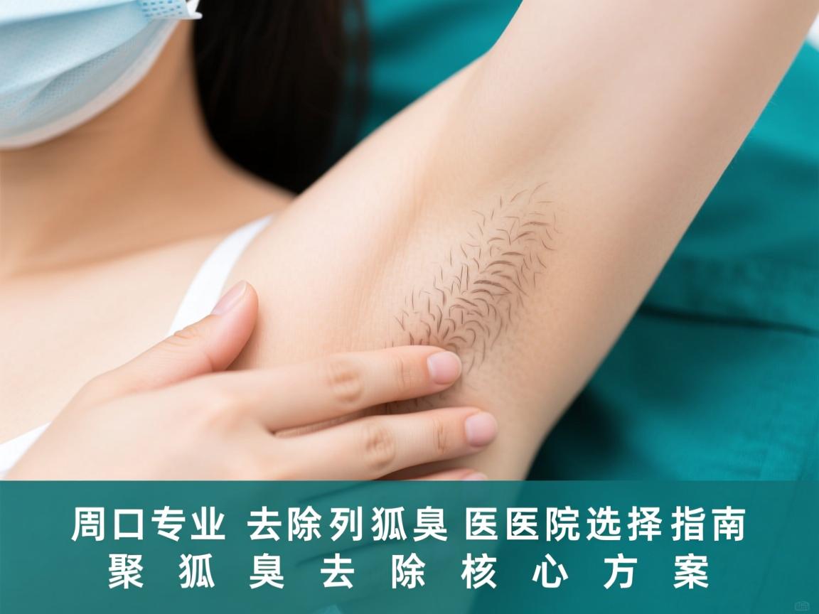 周口专业去除狐臭医院选择指南，聚焦狐臭去除核心方案