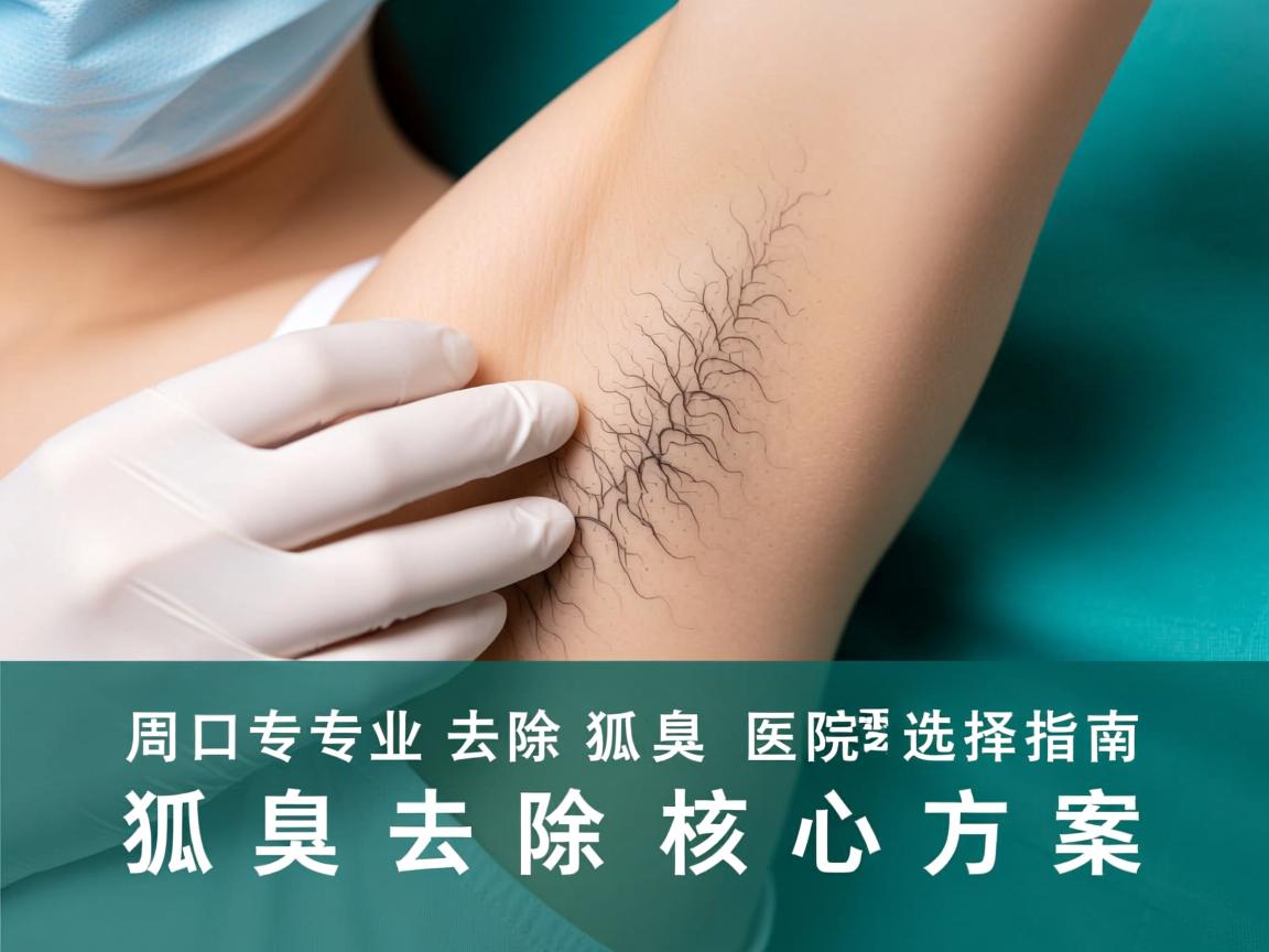 周口专业去除狐臭医院选择指南，聚焦狐臭去除核心方案