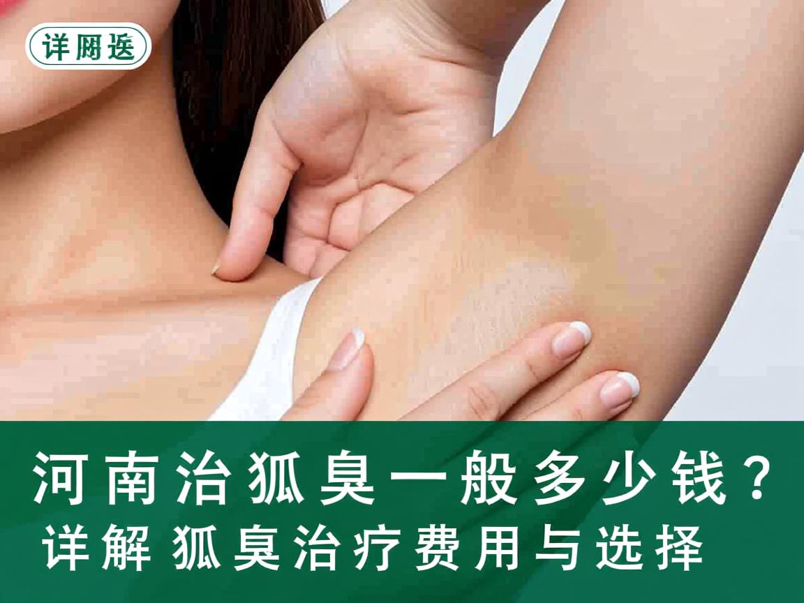 河南治狐臭一般多少钱？详解狐臭治疗费用与选择