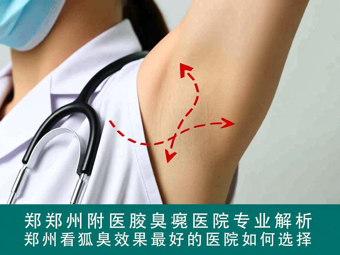 郑州附医腋臭医院专业解析，郑州看狐臭效果最好的医院如何选择