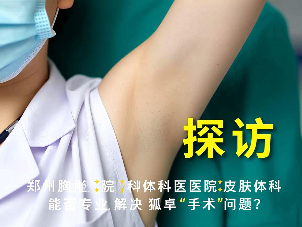 探访郑州胸科医院皮肤科，郑州胸科医院皮肤科能否专业解决狐臭手术问题？