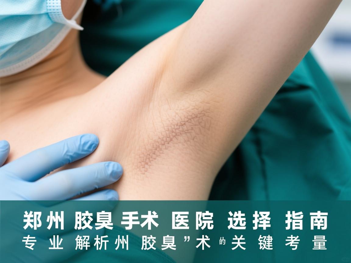郑州腋臭手术医院选择指南，专业解析郑州腋臭手术的关键考量