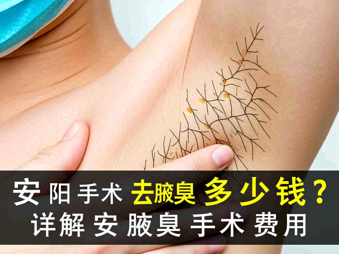 安阳手术去腋臭多少钱？详解安阳腋臭手术费用