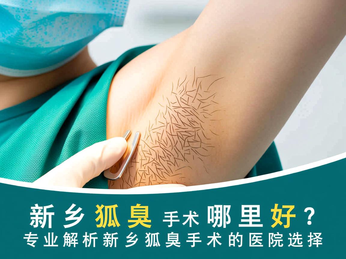 新乡狐臭手术哪里做好？专业解析新乡狐臭手术的医院选择